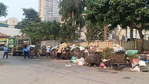 Người dân ở Thanh Hóa bức xúc vì tình trạng rác thải ùn ứ tái diễn