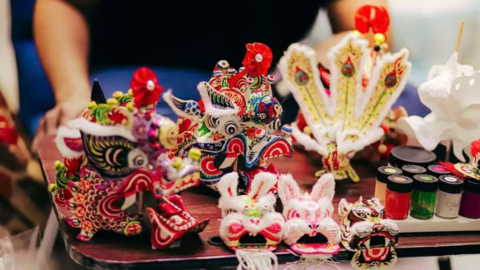 Thổi hồn di sản vào lân tí hon