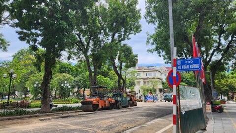 Hà Nội đẩy nhanh hoàn trả mặt đường tại các tuyến phố trung tâm