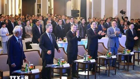 Thủ tướng Lê Minh Hưng và 4 Thủ tướng các nước ASEAN dự khai mạc Diễn đàn Tương lai ASEAN