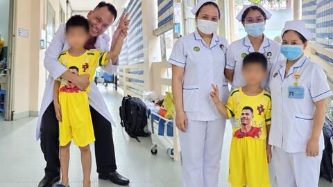 Bé trai 7 tuổi được điều trị thành công viêm não do virus Epstein-Barr