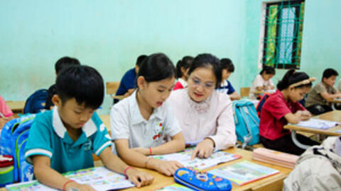 Đưa tiếng Anh đến gần học sinh miền núi Mường Vang