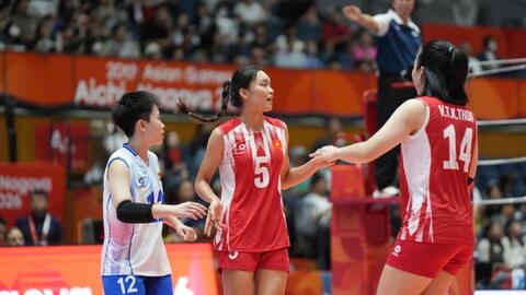 Tuyển bóng chuyền nữ Việt Nam xếp hạng 7 tại ASIAD 20