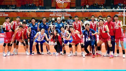 Tuyển bóng chuyền nam Việt Nam thắng trận đầu tiên tại ASIAD 20