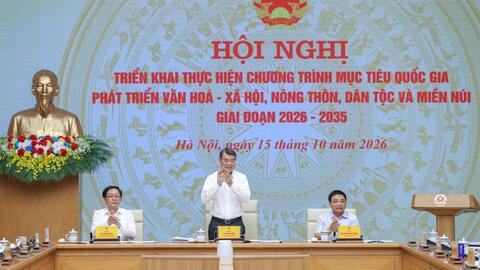 Thủ tướng chủ trì hội nghị triển khai chương trình mục tiêu quốc gia