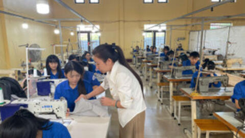 Dạy nghề cho học sinh vùng khó, mở rộng cơ hội việc làm bền vững