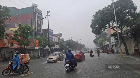 Dự báo khu vực sắp mưa to từ chiều tối nay, có nơi mưa rất to trên 250mm