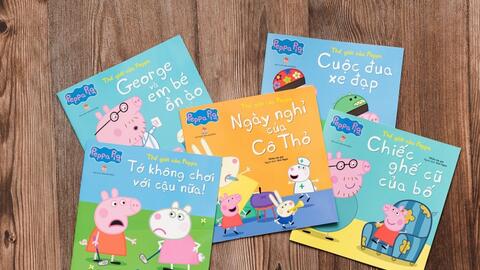 Ra mắt bộ truyện và sách tương tác về Heo Peppa (Peppa Pig)