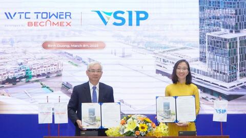 Becamex IDC ra mắt tổ hợp văn phòng WTC Tower