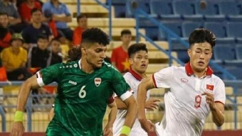 Nhận hai thẻ đỏ, U23 Việt Nam thua Iraq 0-3