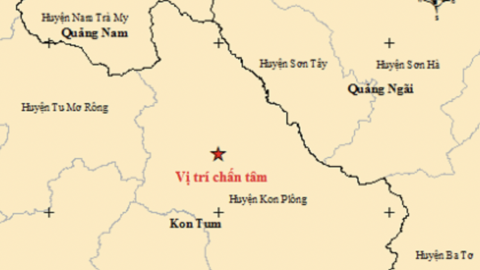 Lại liên tiếp xảy ra động đất ở Kon Tum