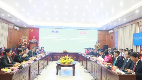 Tăng cường hợp tác giữa hai tổ chức Mặt trận, góp phần vun đắp mối quan hệ Việt - Lào