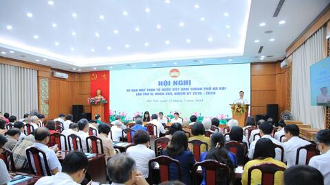 Phát huy vai trò của Mặt trận trong việc lấy ý kiến Nhân dân vào dự thảo Luật Thủ đô sửa đổi