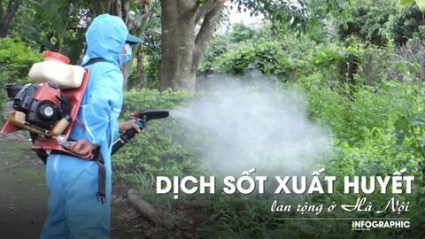 Dịch sốt xuất huyết lan rộng ở Hà Nội