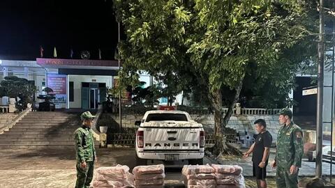 Quảng Ninh: Bắt giữ đối tượng vận chuyển trái phép 400kg nầm lợn không rõ nguồn gốc