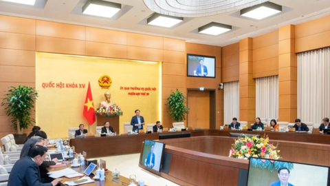 Hôm nay, Ủy ban Thường vụ Quốc hội họp để cho ý kiến về dự thảo Luật Các tổ chức tín dụng (sửa đổi) và Luật Đất đai (sửa đổi)