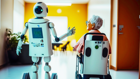 Pháp thử nghiệm robot giúp đỡ người già