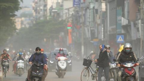 Hà Nội ô nhiễm vượt 8 lần khuyến cáo của WHO
