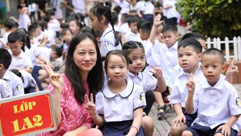 Sáng 5/9, hơn 2,3 triệu học sinh Thủ đô khai giảng năm học mới