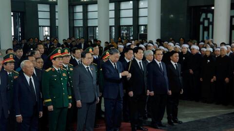 Lãnh đạo Đảng, Nhà nước, TP Hà Nội viếng Đại tướng Nguyễn Quyết