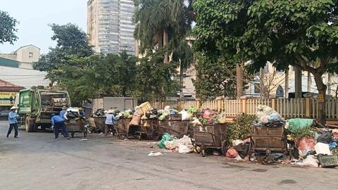 Người dân ở Thanh Hóa bức xúc vì tình trạng rác thải ùn ứ tái diễn