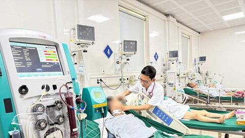 Cứu sống bệnh nhân suy đa tạng nguy kịch do nhiễm liên cầu lợn