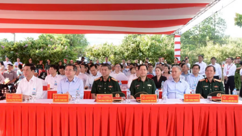 Phó Thủ tướng Phan Văn Giang dự lễ khởi công công trình nhà tránh lũ ở Đắk Lắk