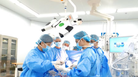 Bệnh viện trở thành giảng đường đặc biệt