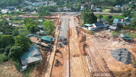 Phường Phong Châu đầu tư 35 tỉ đồng cải tạo đường nối Quốc lộ 2