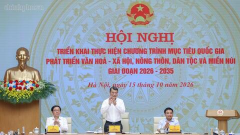 Thủ tướng chủ trì hội nghị triển khai chương trình mục tiêu quốc gia