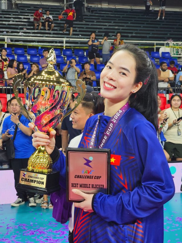 Lê Thanh Thúy là Miss VTV Cup 2014. Ảnh: VFV
