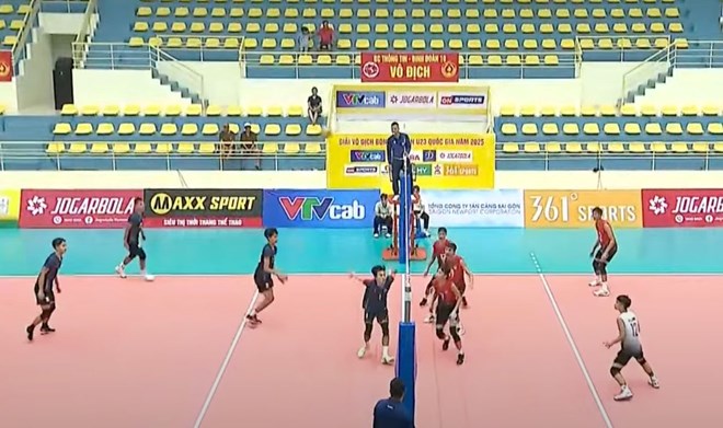 Lịch thi đấu bóng chuyền U23 Quốc gia 2025 hôm nay (15.7)