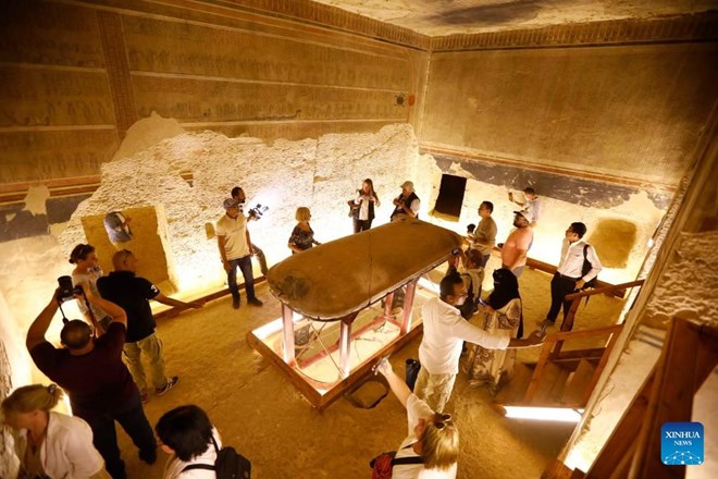 Ai Cập mở cửa lăng mộ kỳ vĩ hơn 3.000 năm tuổi của Pharaoh Amenhotep III