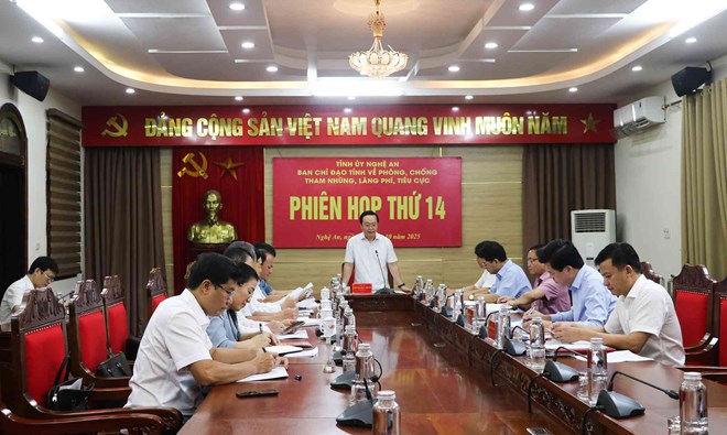 Nghệ An xử lý nghiêm các vụ tham nhũng, tiêu cực được dư luận quan tâm