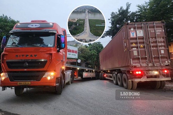 Nhức nhối giao thông khu vực đầu cầu Vĩnh Phú ở Phú Thọ
