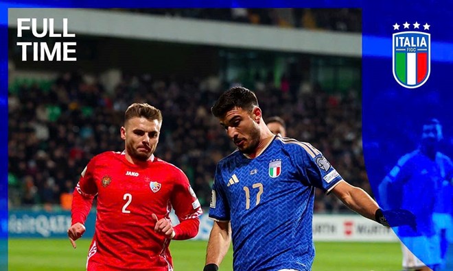 Tuyển Italy nguy cơ lỡ tấm vé trực tiếp dự World Cup 2026