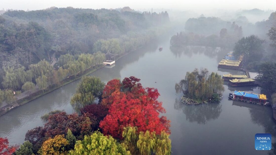 Dự báo không khí lạnh đạt đỉnh điểm ngày 19.11. Ảnh: Xinhua