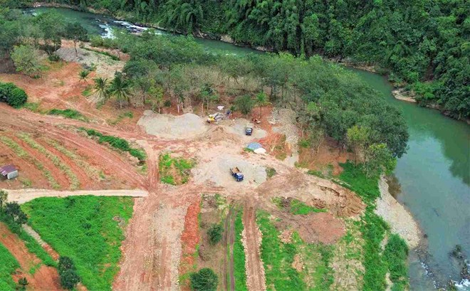 Kiến nghị xử lý vụ khai thác khoáng sản không phép sau phản ánh của Báo Lao Động