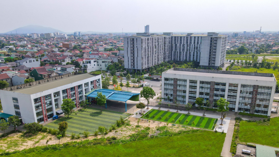 Trường Albert Einstein tọa lạc tại phường Thành Sen (Hà Tĩnh). albert-einstien-ha-tinh-anh1.jpg