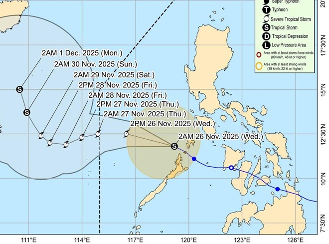 Bão số 15 vào Biển Đông, tăng cấp nhanh, dự báo đổi hướng liên tục