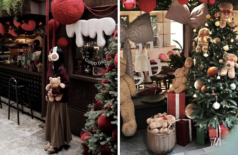 Con ngõ vỏn vẹn 100m kín khách check in Giáng Sinh ở Hà Nội