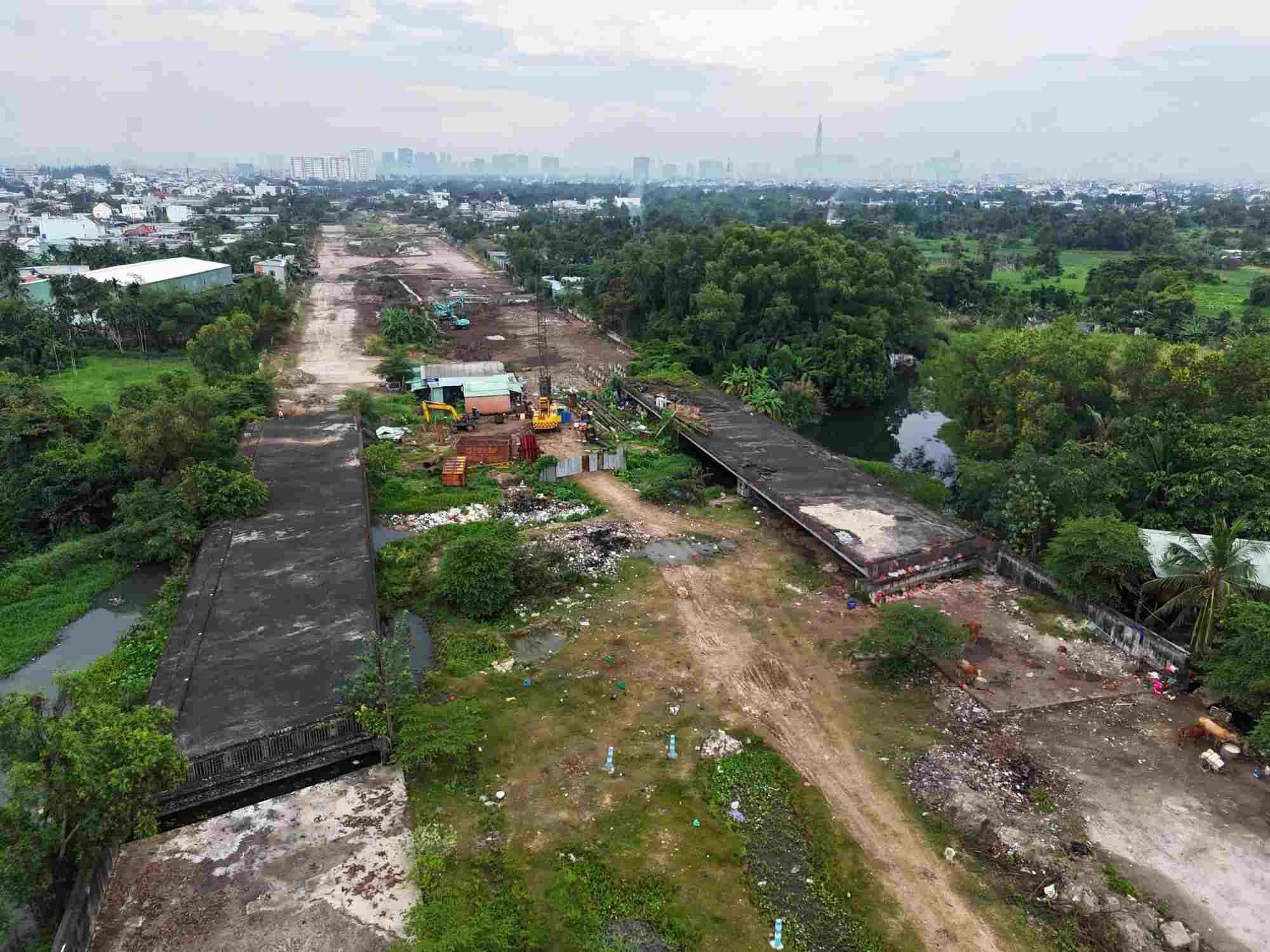 Đoạn 3 dự án Vành đai 2 TPHCM dự kiến hoàn thành cuối năm 2026. Ảnh: Minh Quân