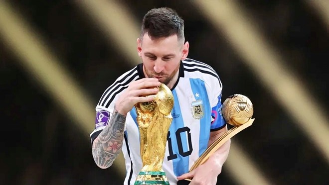 Hiện vẫn chưa rõ khả năng tham dự World Cup 2026 của Messi.  Ảnh: AFP