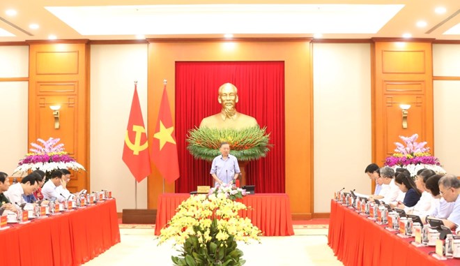 Tổng Bí thư, Chủ tịch nước Tô Lâm chủ trì làm việc với ngành Giáo dục và Đào tạo
