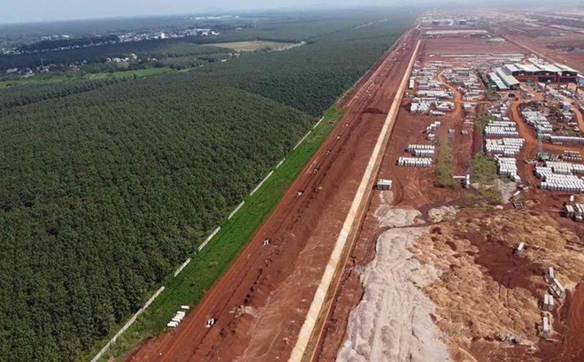 Xây dựng tường rào bảo vệ 5.000 ha đất sân bay Long Thành đạt hơn 32%