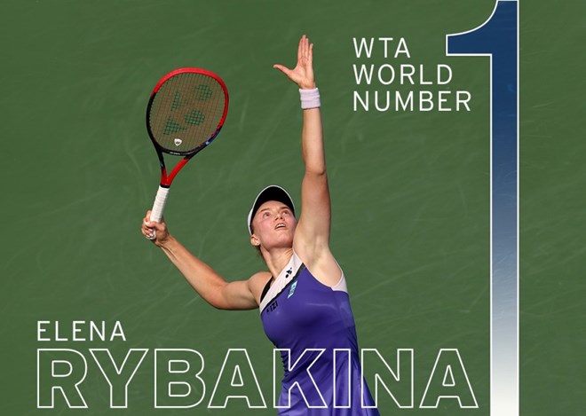 Kết quả US Open 2026: Rybakina lên số 1 thế giới