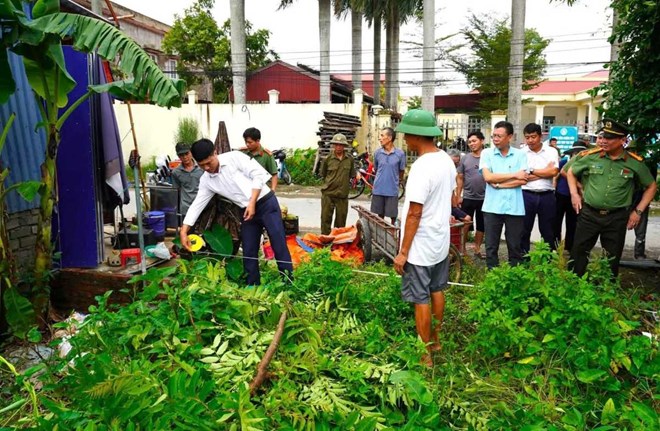 Công an phối hợp giải quyết vụ khiếu kiện kéo dài hơn 30 năm ở Tiên Lãng, Hải Phòng