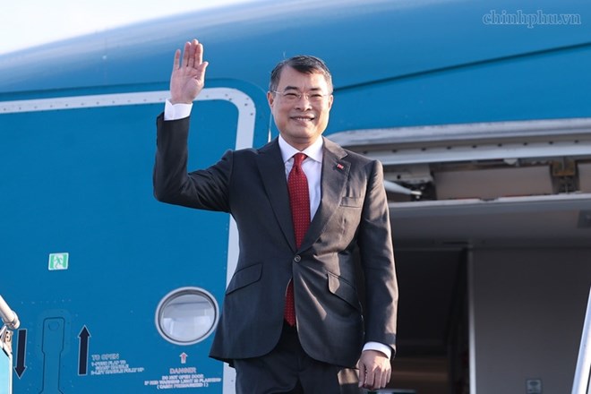 Thủ tướng Chính phủ Lê Minh Hưng lên đường dự Hội nghị thượng đỉnh BRICS tại Ấn Độ