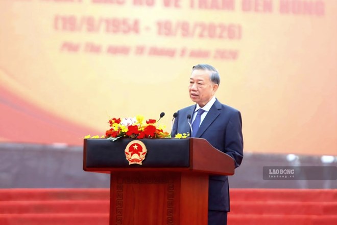 Tổng Bí thư, Chủ tịch nước dự khánh thành tượng đài