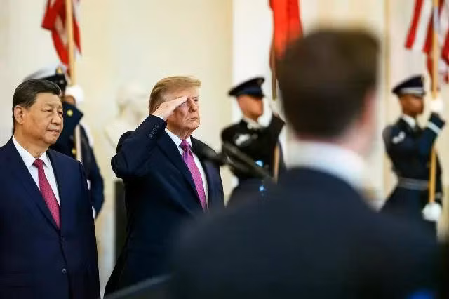 Tổng thống Mỹ Donald Trump và Chủ tịch Trung Quốc Tập Cận Bình.